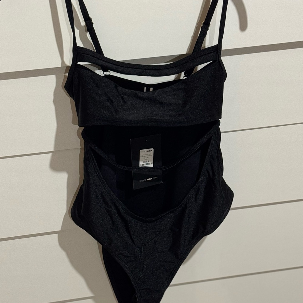 Fashion Nova Black Swimsuit